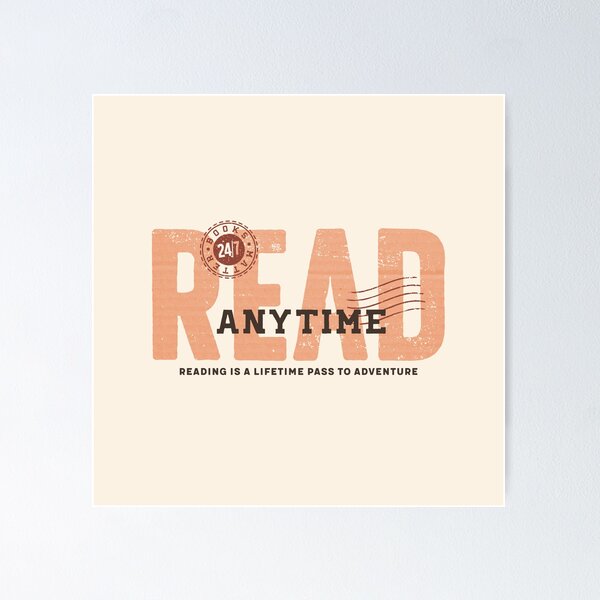 Item preview, Read Anytime Vintage designed and sold by Eurokollektiv.