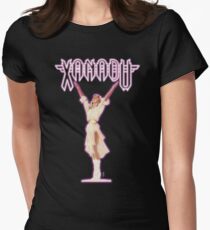 XANADU Kira Olivia Newton-John - Purple Glow Women's Fitted T-Shirt