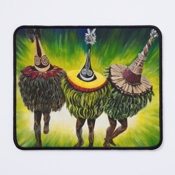 Item preview, DukDuk Men from Papua New Guinea designed and sold by MerkabArt.