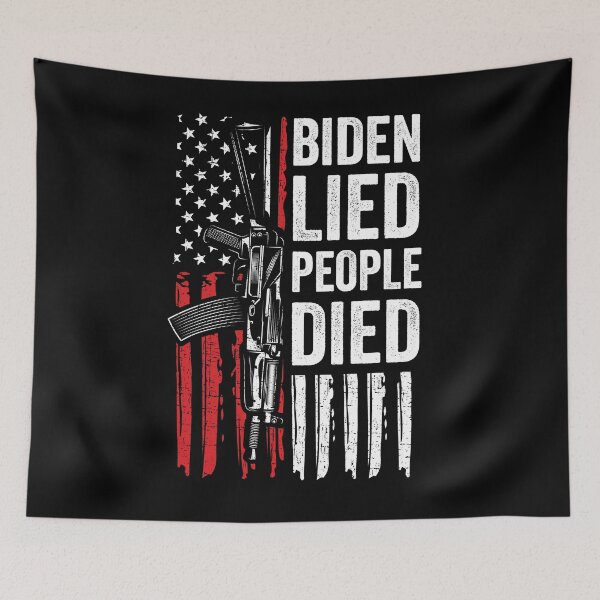 Item preview, Biden Lied People Died Shirt, Anti Biden Shirt, Impeach Biden, Biden Suck, Anti Joe Biden Shirt, Political Biden Shirt, Patriot Biden Shirt designed and sold by aymob.