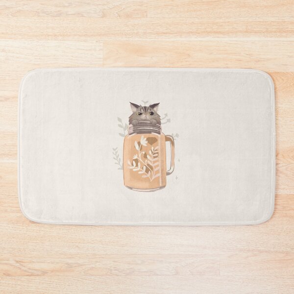 Item preview, Grumpy Kitty Cat Coffee Mason Jar Mug designed and sold by Pameloo.