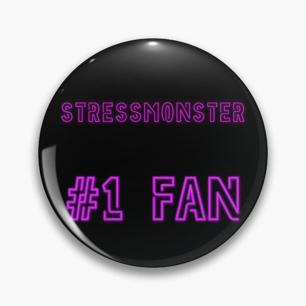 Item preview, Stressmonster #1 fan designed and sold by 2Girls1Shirt.