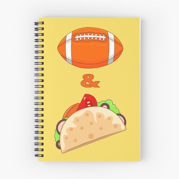 Item preview, American football and tacos lover gift, football and mexican food, sports and food, taco pattern designed and sold by SGS-.