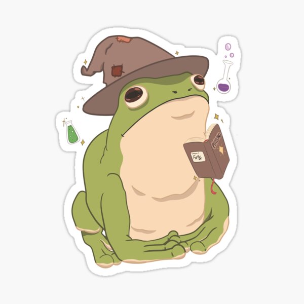 Potion Seller Frog! Sticker