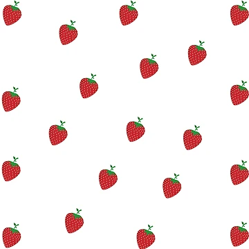 Artwork thumbnail, Strawberry Pattern Design by Fatbread