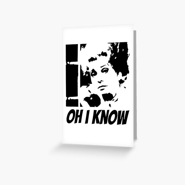 Item preview, Oh I Know - Sybil from Fawlty Towers designed and sold by PaulArden.
