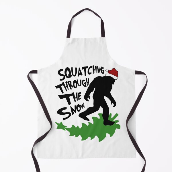 Item preview, Squatching Throw The Snow Christmas Bigfoot Santa Xmas  designed and sold by Dolphin Graphic.