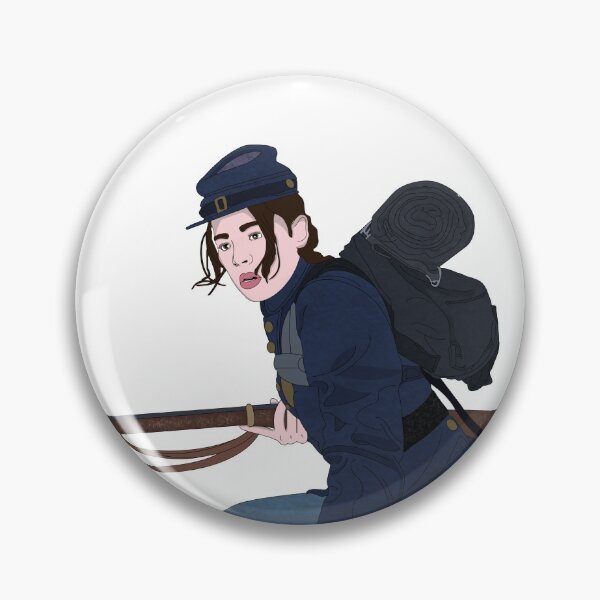 Item preview, Soldier Emily Dickinson  designed and sold by lu-digital-art.