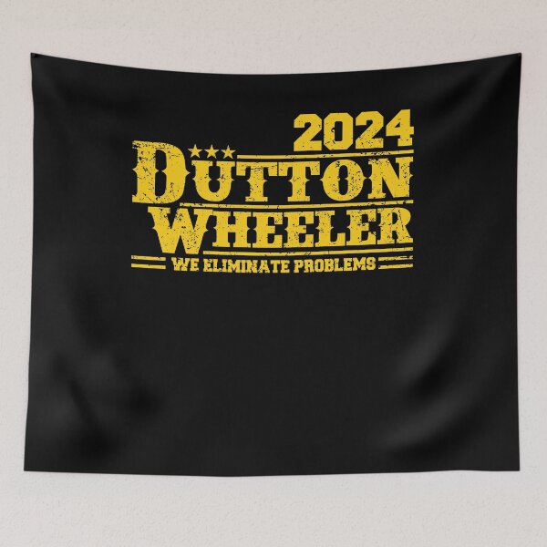 Item preview, Dutton Wheeler 2024 We Eliminate Problems designed and sold by Adam Alomari.