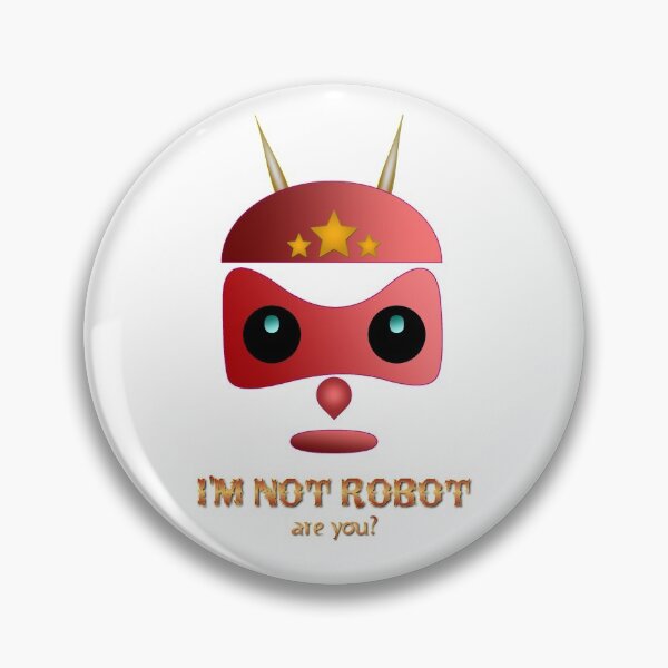 Item preview, I'm Not Robot, Are You? designed and sold by VkScript.