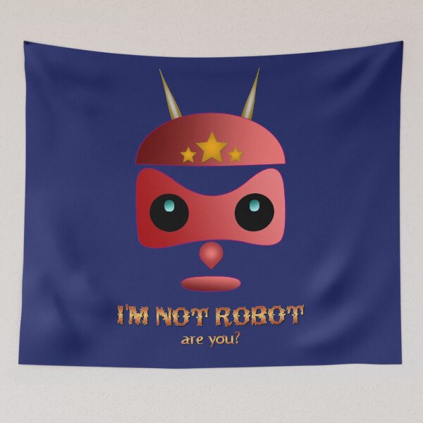 Item preview, I'm Not Robot, Are You? designed and sold by VkScript.