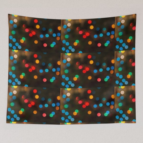 Item preview, Christmas lights defocused background designed and sold by Lukasz Szczepanski.