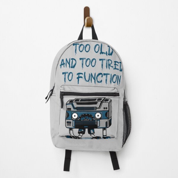 Item preview, Too Old And Too Tired To Function. Funny Old Walkman designed and sold by Rebel-Design.