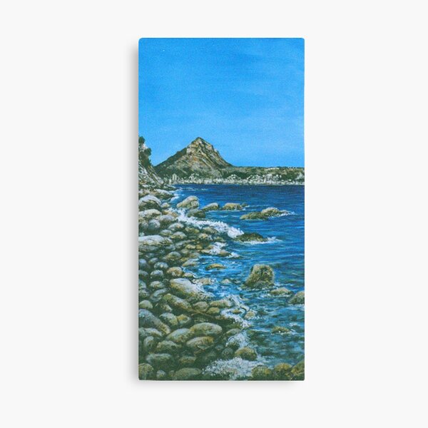 Item preview, MONTGO AND JAVEA, SPAIN, VIEWED FROM THE SEA designed and sold by Mackenzie Moulton International Artist .