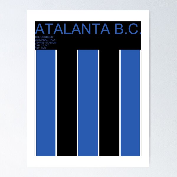 Item preview, Atalanta B.C. Geometric Minimal Design designed and sold by ShopBensNook.