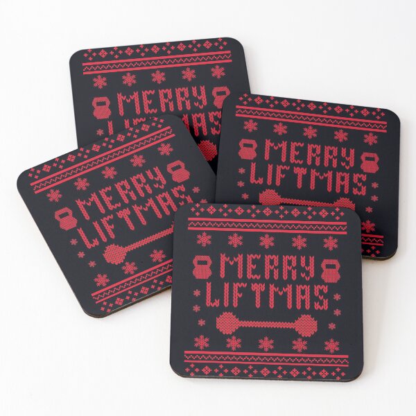 Item preview, Merry Liftmas - Fun Gym Workout LIfting Ugly Festive Design designed and sold by madtoyman.