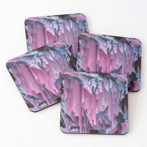 Item preview, Pink Ice Crystals designed and sold by headtrackerart.