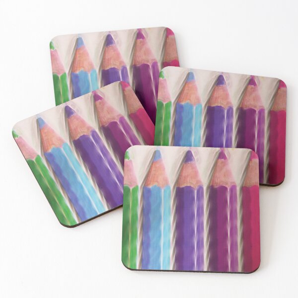 Item preview, 5 new brightly coloured  colouring crayons designed and sold by mister-john.