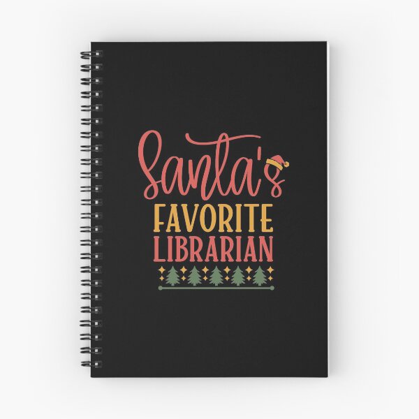Item preview, Santas Favorite Librarian designed and sold by CozyGraphicShop.