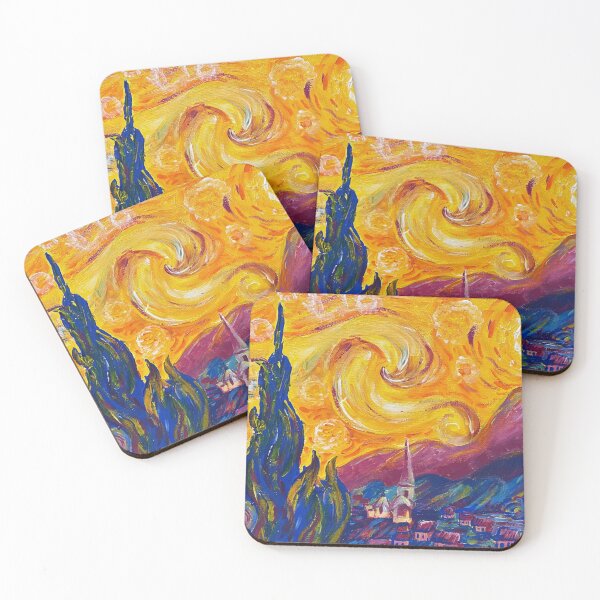 Item preview, Starry Morning designed and sold by Mackenzie Morgan Art.