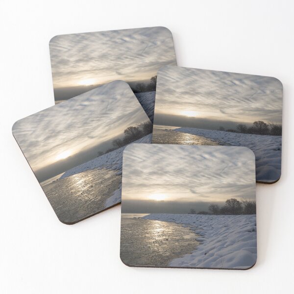 Item preview, Cold, Moody and Fabulous - a Winter Morning on the Lake Shore designed and sold by Georgia Mizuleva.