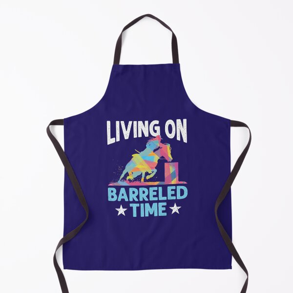 Item preview, Funny Barrel Racing Living on Barreled Time designed and sold by jaygo.