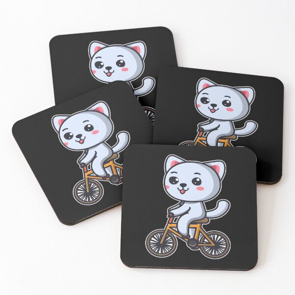 Item preview, Cat Riding Bicycle Cat design gifts for women graphic designed and sold by theodoros20.