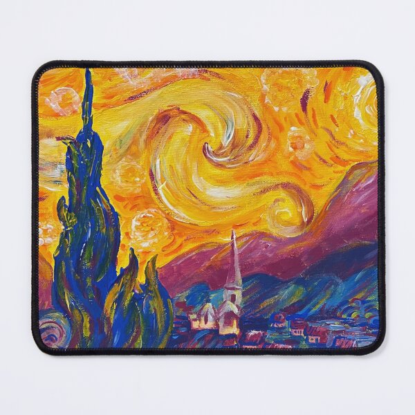 Item preview, Starry Morning designed and sold by Mackenzie Morgan Art.