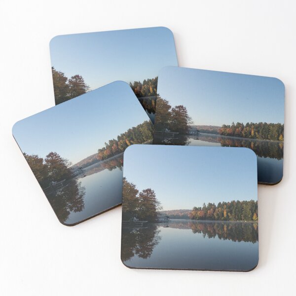 Item preview, Lakeside Cottage Living - Peaceful Morning Mirror designed and sold by Georgia Mizuleva.