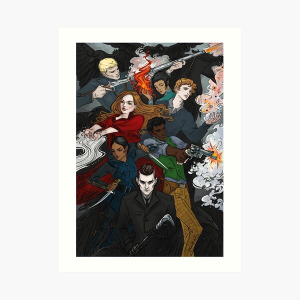 the crows Art Print