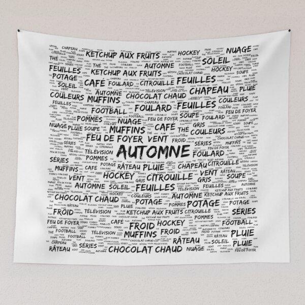 Item preview, Autumn2 ... Words. designed and sold by AtelierFafard.