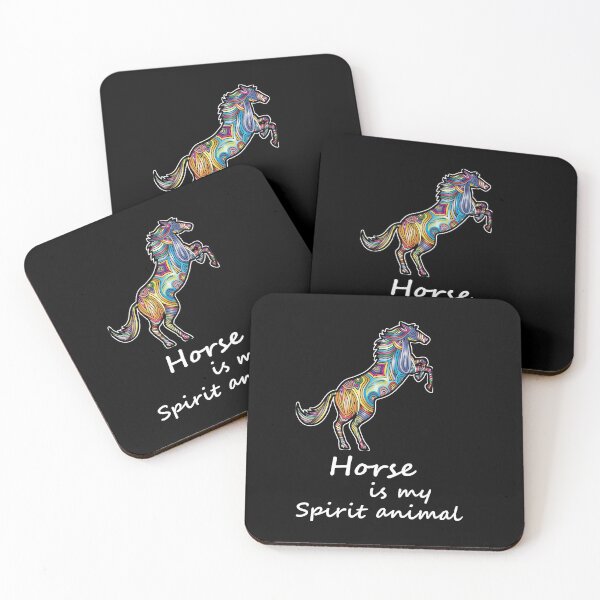 Item preview,  Colorful Horse, Horseis my Spirit Animal, Gift designed and sold by LusterCraft.