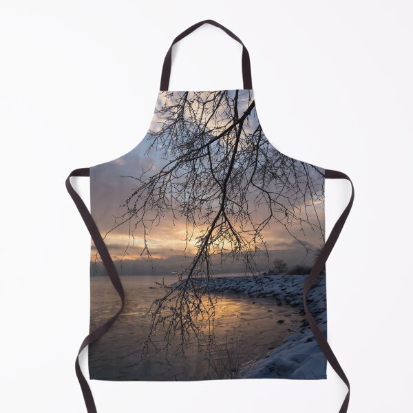 Item preview, A Curtain of Frozen Branches - Ice Storm Sunrise designed and sold by Georgia Mizuleva.