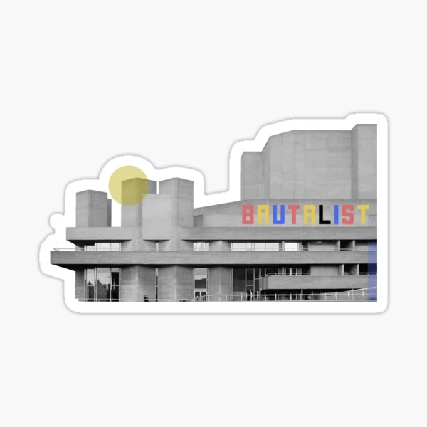 Brutalist Sticker