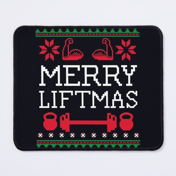 Item preview, Merry Liftmas - Fun Gym Workout, LIfting Ugly Festive Design designed and sold by madtoyman.