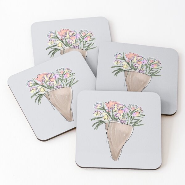 Item preview, Abstract flowers designed and sold by morgananjos.