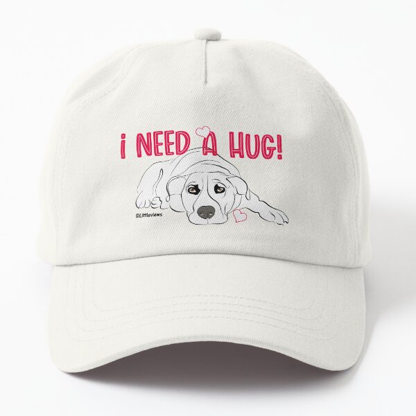 Kids and Babies - I Need a Hug for Kids by Karen Little of Littleviews Dad Hat