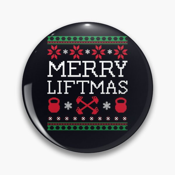 Item preview, Merry Liftmas - Fun Gym Working LIfting Ugly Festive Design designed and sold by madtoyman.