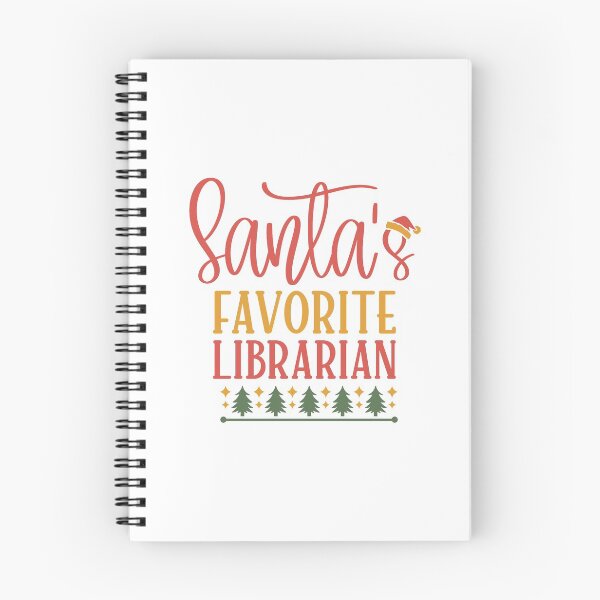Item preview, Santas Favorite Librarian designed and sold by CozyGraphicShop.