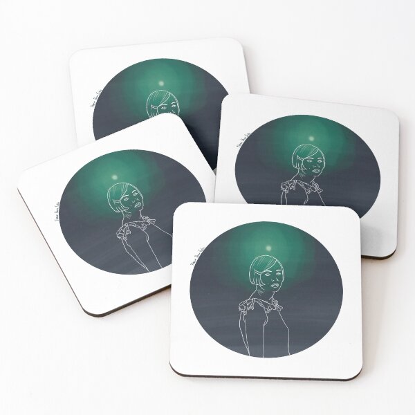 Item preview, The Great Gatsby circle illustration  designed and sold by TheseThreeFates.