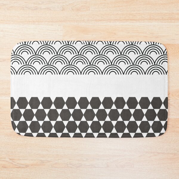 Item preview, Hexagon Arc Pattern Design designed and sold by Fatbread.