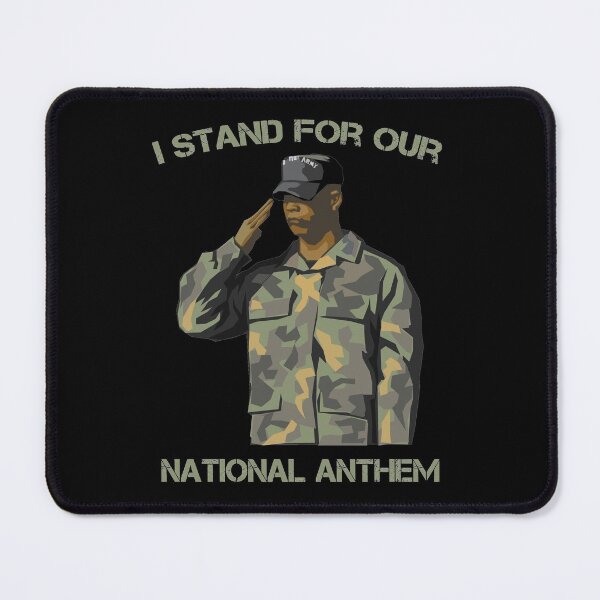 Item preview, I Stand For Our National Anthem - Gift for Patriots designed and sold by paulocampos.