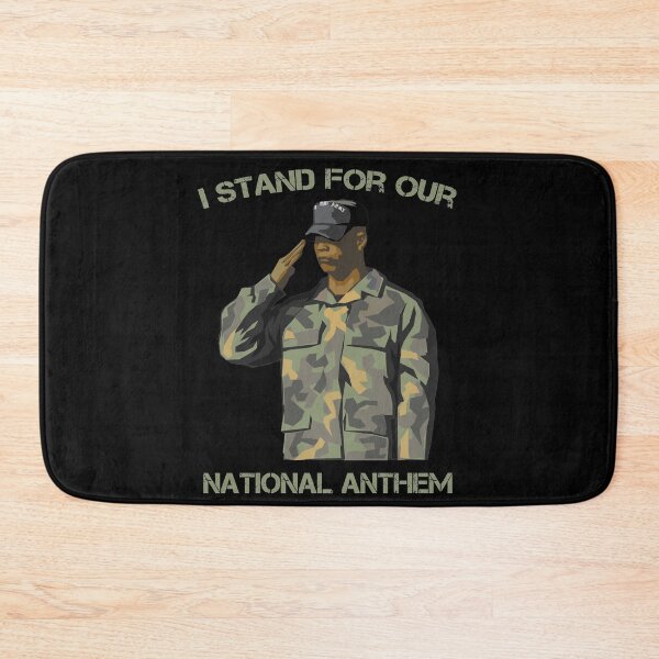 Item preview, I Stand For Our National Anthem - Gift for Patriots designed and sold by paulocampos.