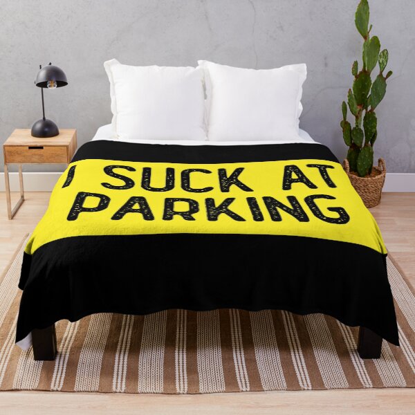 Item preview, I Suck At Parking Funny Bumper designed and sold by Sour Soul.