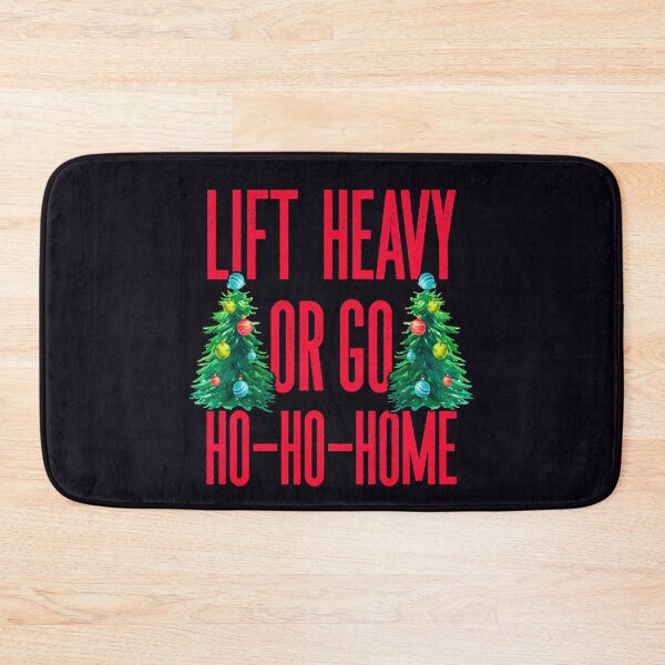 Item preview, Lift Heavy Or Go Ho-Ho-Home - Fun Gym Workout Ugly Festive Design designed and sold by madtoyman.