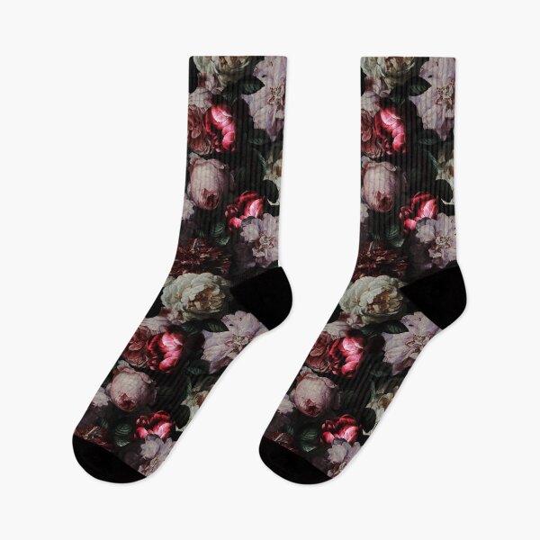 Item preview, Antique Baroque Night Roses Botanical Night Garden Nightgarden designed and sold by UtArt.