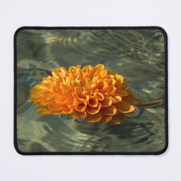 Item preview, Floating Autumn - Chrysanthemum Blossom in the Fountain designed and sold by Georgia Mizuleva.