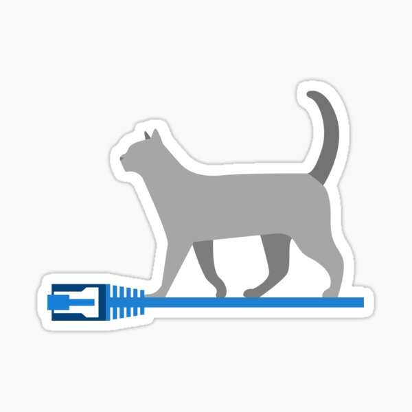 Vista previa del artículo con la obra «Cat 6 | Automatización | Red | ESO», diseñado y vendido por alexsukup.