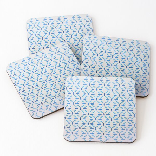 Item preview, stroked pattern blue designed and sold by FONESAY.