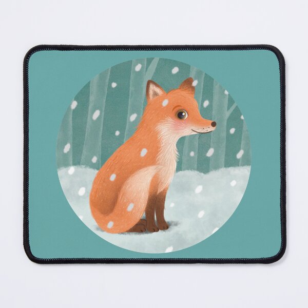 Item preview, Adorable Fox in the Snow designed and sold by ellastella.